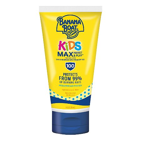 Banana Boat Kids Max Protect & Play Sunscreen Lotion SPF 100