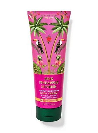 Pink Pineapple Sunrise Ultimate Hydration Body Cream - Consumos da