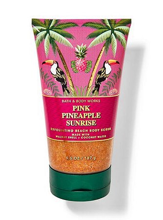 Pink Pineapple Sunrise Exfoliating Beach Body Scrub