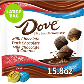 Dove Promises Milk Chocolate & Dark Chocolate Easter Candy Assortment Large Bag
