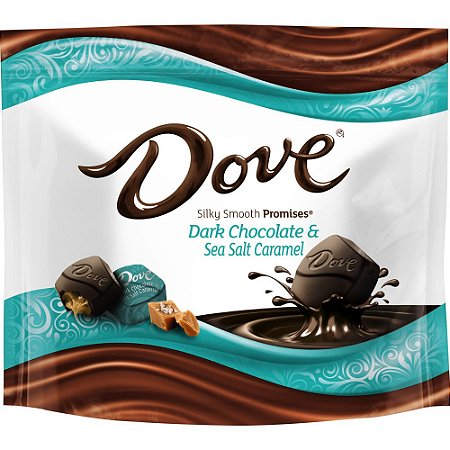 Dove Promises Sea Salt and Caramel Dark Chocolate Candy Bag