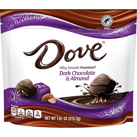 Dove Promises Dark Chocolate Almond Candy Bag