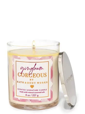 Gingham Gorgeous Single Wick Candle
