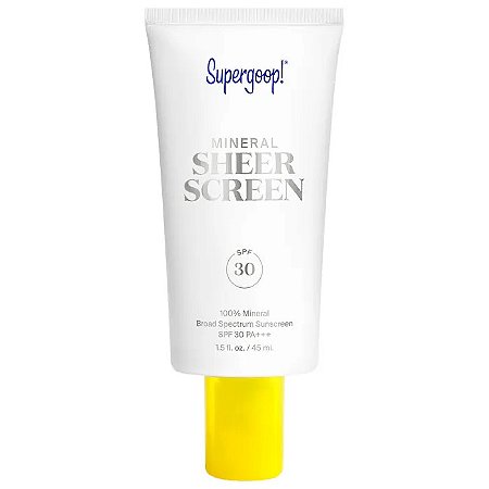 Supergoop! Mineral Sheerscreen Sunscreen SPF 30 PA+++
