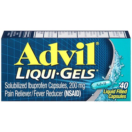Advil Liqui-Gels Pain and Headache Reliever Ibuprofen