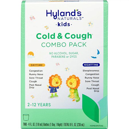 Hyland's Naturals Kids Cold & Cough Day and Night Value Pack