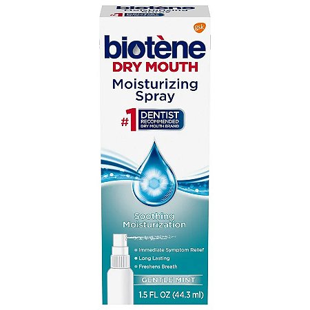 Biotene Dry Mouth and Fresh Breath Moisturizing Spray Gentle Mint