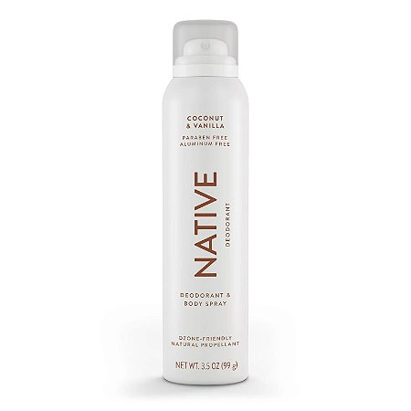 Native Deodorant and Body Spray Aluminum-Free for Women and Men