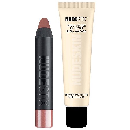 Nudestix Hydra-Peptide Lip Butter with Mini Intense Matte Lip + Cheek Pencil