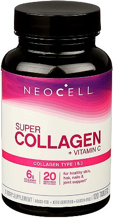 Neocell Super Collagen Type 1 And 3 Plus Vitamin C Tablets