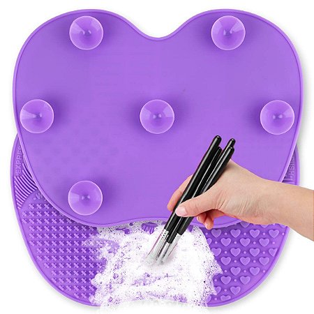 Makeup Brush Cleaning Mat Esarora Makeup Brush Cleaner