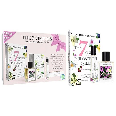 The 7 Virtues Vanilla Woods Self Love Aromatherapy Perfume Gift Set - Edição Limitada