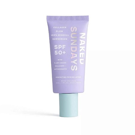 Naked Sundays Collagen Glow 100% Mineral Perfecting Priming Lotion - SPF50 +