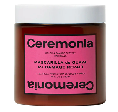 Ceremonia Guava Hair Repair Mask For Damaged, Color-Treated Hair