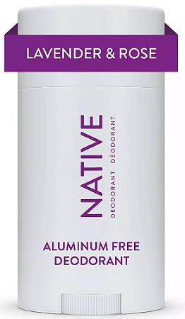 Native Deodorant - Lavender & Rose - Aluminum Free