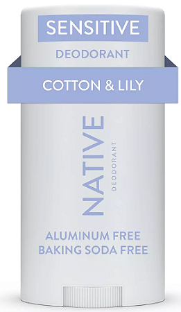 Native Sensitive Deodorant - Cotton & Lily