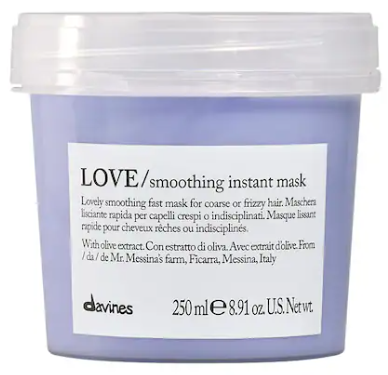 Davines LOVE Smoothing Instant Hair Mask for Frizzy Hair