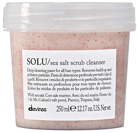 Davines SOLU Sea Salt Scrub Cleanser
