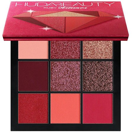 Huda Beauty Obsessions Eyeshadows Palette - Precious Stone Collection Ruby