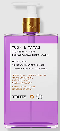 Truly Tush & Tatas Tighten & Firm Performance Body Wash