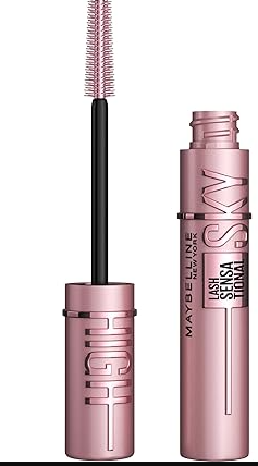 Maybelline Lash Sensational Sky High Washable Mascara Makeup, Volumizing, Lengthening, Defining, Curling, Multiplying, Buildable