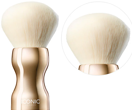 Iconic London  Prep Set Tan Face and Body Brush