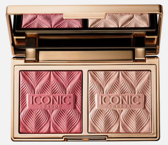 Iconic London  Silk Glow Blush and Highlight Duo