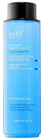 belif  Aqua Bomb Hydrating Toner with Hyaluronic Acid