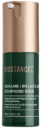 Biossance  Squalane + 10% Lactic Acid Resurfacing Serum