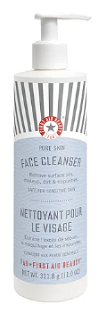 First Aid Beauty  Pure Skin Face Cleanser – Gentle Hydrating Cleanser