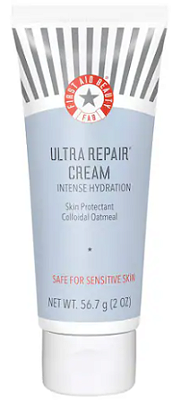 First Aid Beauty  Mini Ultra Repair® Cream Intense Hydration – Face and Body Moisturizer for Skin Repair