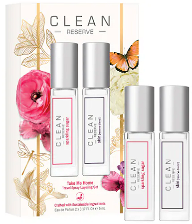 CLEAN RESERVE  RESERVE Take Me Home Travel Spray Fragrance Duo Set