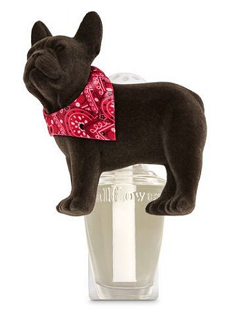 Bulldog With Scarf Wallflowers Fragrance Plug