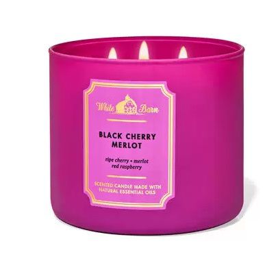 Black Cherry Merlot 3-Wick Candle