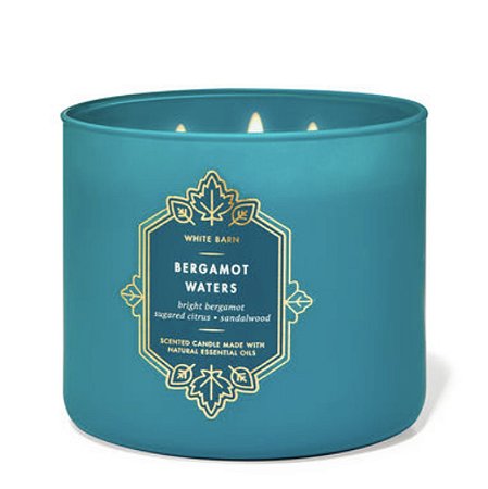 Bergamot Waters 3-Wick Candle
