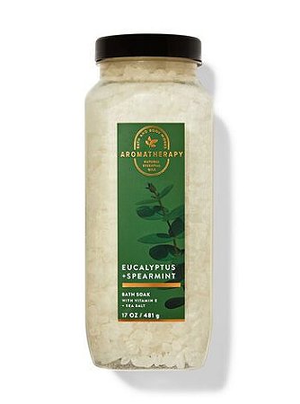 Aromatherapy Eucalyptus Spearmint Bath Soak