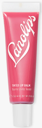 Lanolips Tinted Lanolin Lip Balm Rhubarb