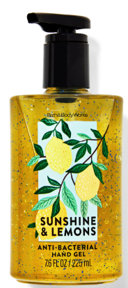 Sunshine & Lemons Hand Sanitizer Gel