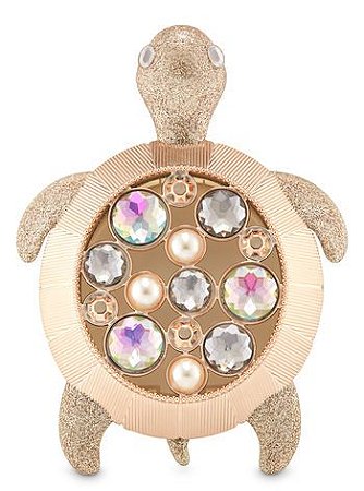 Sparkly Gemstone Turtle Visor Clip Scentportable Fragrance Holder