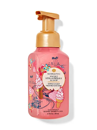Sweet Strawberry Scoop Gentle & Clean Foaming Hand Soap