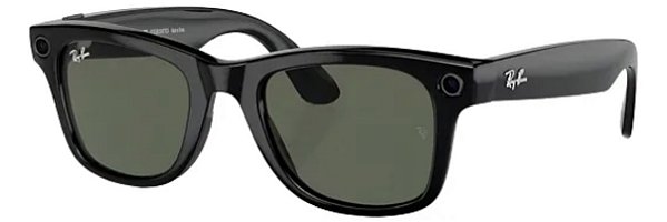 Ray Ban Meta Wayfarer Smart Glasses Óculos com Câmera Inteligente