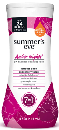 Summer's Eve Amber Nights Feminine Wash with Oat & Shea Extracts
