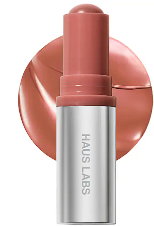 HAUS LABS BY LADY GAGA  Color Fuse Longwear Hydrating Glassy Lip + Cheek Blush Balm Stick