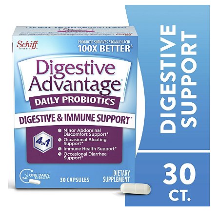 Digestive Advantage Daily Probiotic Survives Better than 50 Billion