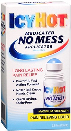 Icy Hot No Mess Applicator Pain Relieving Liquid