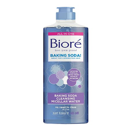 Bioré Cleansing Micellar Water with Baking Soda