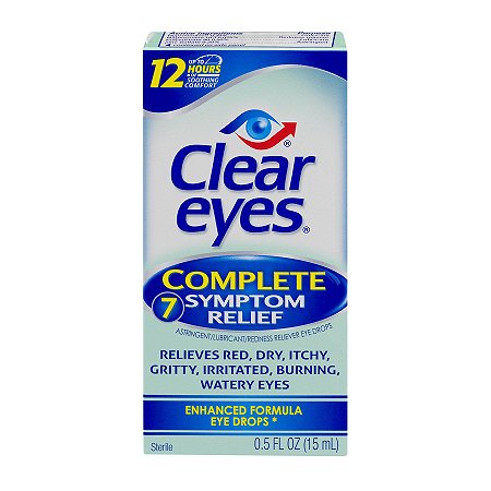 Clear Eyes Complete 7-Symptom Relief Eye Drops