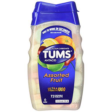 Tums Ultra 1000 Tablets Assorted Fruit
