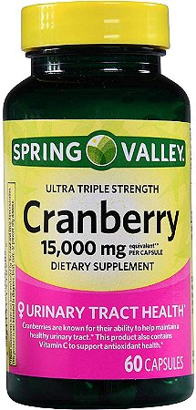 Spring Valley Ultra Triple Strength Cranberry Capsules