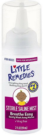 Little Remedies Sterile Saline Nasal Mist